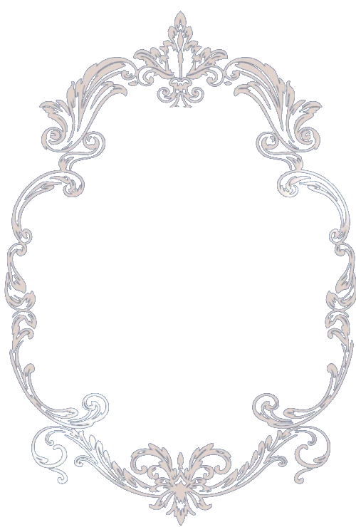 Marco floral en relieve
